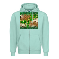 Seafoam St. Patrick's Day shamrock tumbler St. Patricks Zipper Hoodie - Neo Western