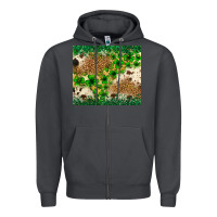 Smoke St. Patrick's Day shamrock tumbler St. Patricks Zipper Hoodie - Neo Western