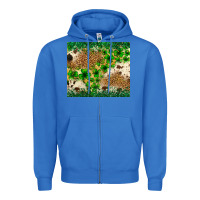 True Royal St. Patrick's Day shamrock tumbler St. Patricks Zipper Hoodie - Neo Western