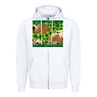White St. Patrick's Day shamrock tumbler St. Patricks Zipper Hoodie - Neo Western