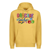 Antique Gold daycare teacher Premium Hoodie - MaliasSmallBusiness