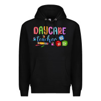 Black daycare teacher Premium Hoodie - MaliasSmallBusiness