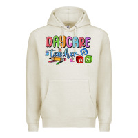 Oatmeal Heather daycare teacher Premium Hoodie - MaliasSmallBusiness
