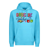 Ocean Blue daycare teacher Premium Hoodie - MaliasSmallBusiness