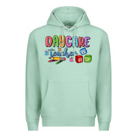 Seafoam daycare teacher Premium Hoodie - MaliasSmallBusiness