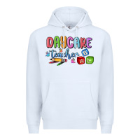 White daycare teacher Premium Hoodie - MaliasSmallBusiness