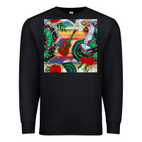Black flamenco dancer seamless pattern Premium Sweatshirt - BundleAndBundleShop