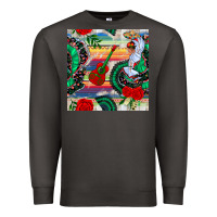 Smoke flamenco dancer seamless pattern Premium Sweatshirt - BundleAndBundleShop