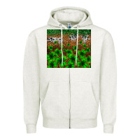 Oatmeal Heather St. Patrick's Day leopard cowhide tumbler Zipper Hoodie - Neo Western