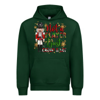 Forest Green not player i just crush a lot nutcracker Urban Hoodie - MaliasSmallBusiness