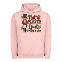 Pigment Salmon not player i just crush a lot nutcracker Urban Hoodie - MaliasSmallBusiness