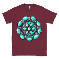 Burgundy gemstone jewelry Classic Tee - RanaPortraitStore