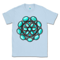 Dusty Blue gemstone jewelry Classic Tee - RanaPortraitStore