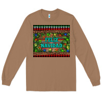 Toasted Coconut feliz navidad Long Sleeve Tee - RanaPortraitStore