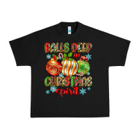 Black balls deep in christmas spirit Urban Heavy Tee - Zillion Design Studio