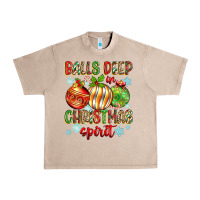 French Oak balls deep in christmas spirit Urban Heavy Tee - Zillion Design Studio