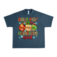 Midnight Navy balls deep in christmas spirit Urban Heavy Tee - Zillion Design Studio