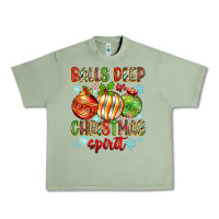 Oil Green balls deep in christmas spirit Urban Heavy Tee - Zillion Design Studio