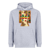 Heather Grey juneteenth 1865 12 oz can cooler (regular) Heavyweight Hoodie - Artiststas