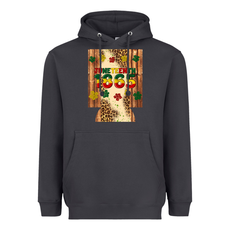 Juneteenth 1865 12 Oz Can Cooler (regular) Heavyweight Hoodie by Artiststas | Teevron