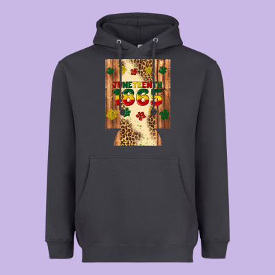 Juneteenth 1865 12 Oz Can Cooler (regular) Heavyweight Hoodie Designed By Artiststas