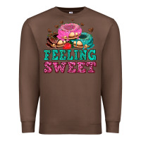 Chestnut feeling sweet donuts Premium Sweatshirt - AdoDesignShop