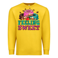 Lemon feeling sweet donuts Premium Sweatshirt - AdoDesignShop