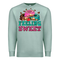 Seafoam feeling sweet donuts Premium Sweatshirt - AdoDesignShop