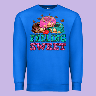 Feeling Sweet Donuts Premium Sweatshirt Designed By Adodesignshop