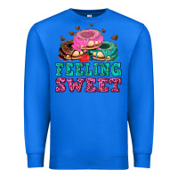 True Royal feeling sweet donuts Premium Sweatshirt - AdoDesignShop