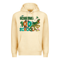 Pina Colada roaring into 100 day of school Premium Hoodie - MaliasSmallBusiness