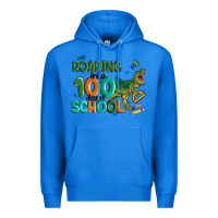 True Royal roaring into 100 day of school Premium Hoodie - MaliasSmallBusiness