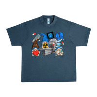 Midnight Navy mri gnomes Urban Heavy Tee - Zillion Design Studio