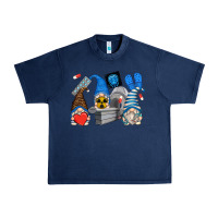 Navy mri gnomes Urban Heavy Tee - Zillion Design Studio