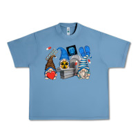 Pebble Blue mri gnomes Urban Heavy Tee - Zillion Design Studio