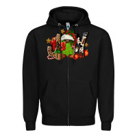 Black joy afro gnomes Zipper Hoodie - FaDigitalArtStudio