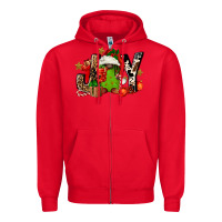 Red joy afro gnomes Zipper Hoodie - FaDigitalArtStudio