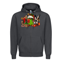 Smoke joy afro gnomes Zipper Hoodie - FaDigitalArtStudio