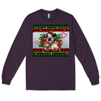 Plum christmas heifers Long Sleeve Tee - RanaPortraitStore