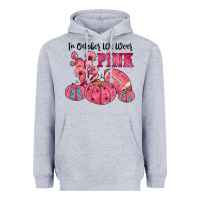 Heather Grey in october we wear pink Heavyweight Hoodie - JahusDesignShop