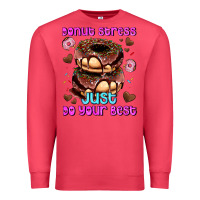 Cardinal donut stress just do your best Premium Sweatshirt - AdoDesignShop