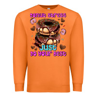 Carrot donut stress just do your best Premium Sweatshirt - AdoDesignShop
