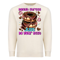 Sandshell donut stress just do your best Premium Sweatshirt - AdoDesignShop