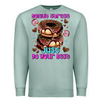 Seafoam donut stress just do your best Premium Sweatshirt - AdoDesignShop