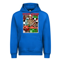Cobalt Rockin' around the Christmas tree skeleton Urban Hoodie - NancyCooperArtShop
