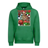 Emerald Rockin' around the Christmas tree skeleton Urban Hoodie - NancyCooperArtShop