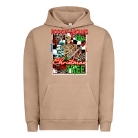 Pigment Burro Rockin' around the Christmas tree skeleton Urban Hoodie - NancyCooperArtShop
