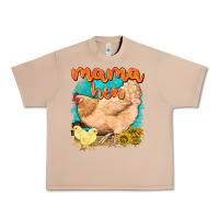 Burro mama hen with sunflowers Urban Heavy Tee - texasbilliewilder