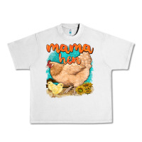Lunar Rock mama hen with sunflowers Urban Heavy Tee - texasbilliewilder