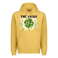 Antique Gold the lucky club Premium Hoodie - MaliasSmallBusiness